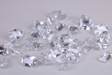 Emerald cut AAA Grade Diamond White Cubic Zirconia, Top Colour and Luster, Choice of Sizes, Calibrated Sizing, Multi Pack of 10