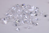 Diamond cut AAA Grade Diamond White Cubic Zirconia, Top Colour and Luster, Choice of Sizes, Calibrated Sizing, Multi Pack of 10