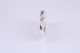 Pretzel Charm, Traditional Charm, Made from Solid 925 Grade Sterling Silver, Complete with Attachment Link