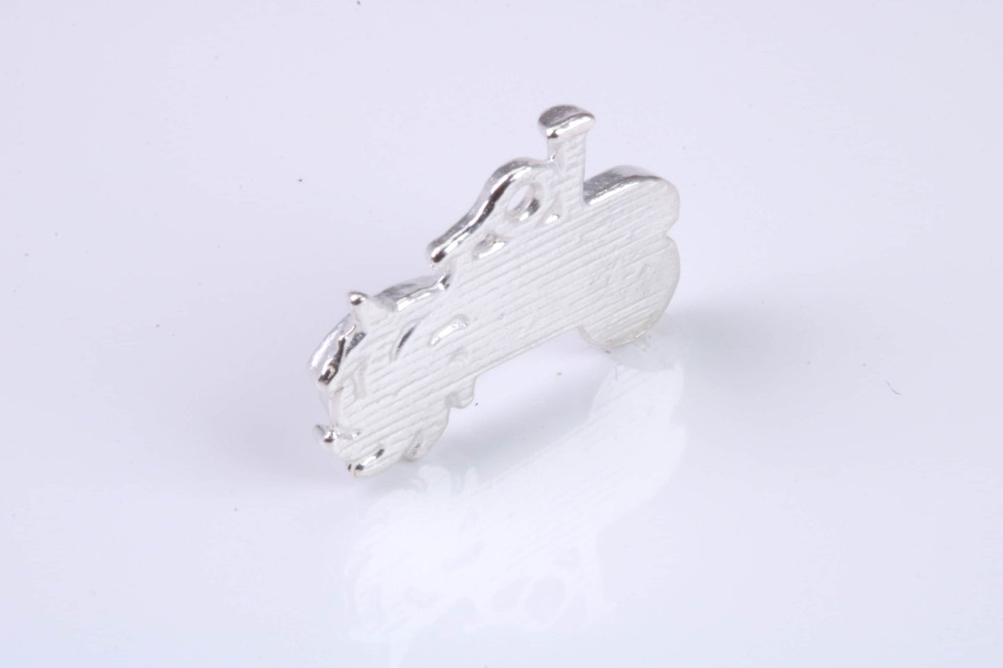 Farm Tractor Charm, Traditional Charm, Made from Solid 925 Grade Sterling Silver, Complete with Attachment Link