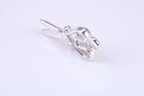 Scissor Charm, Traditional Charm, Made from Solid 925 Grade Sterling Silver, Complete with Attachment Link