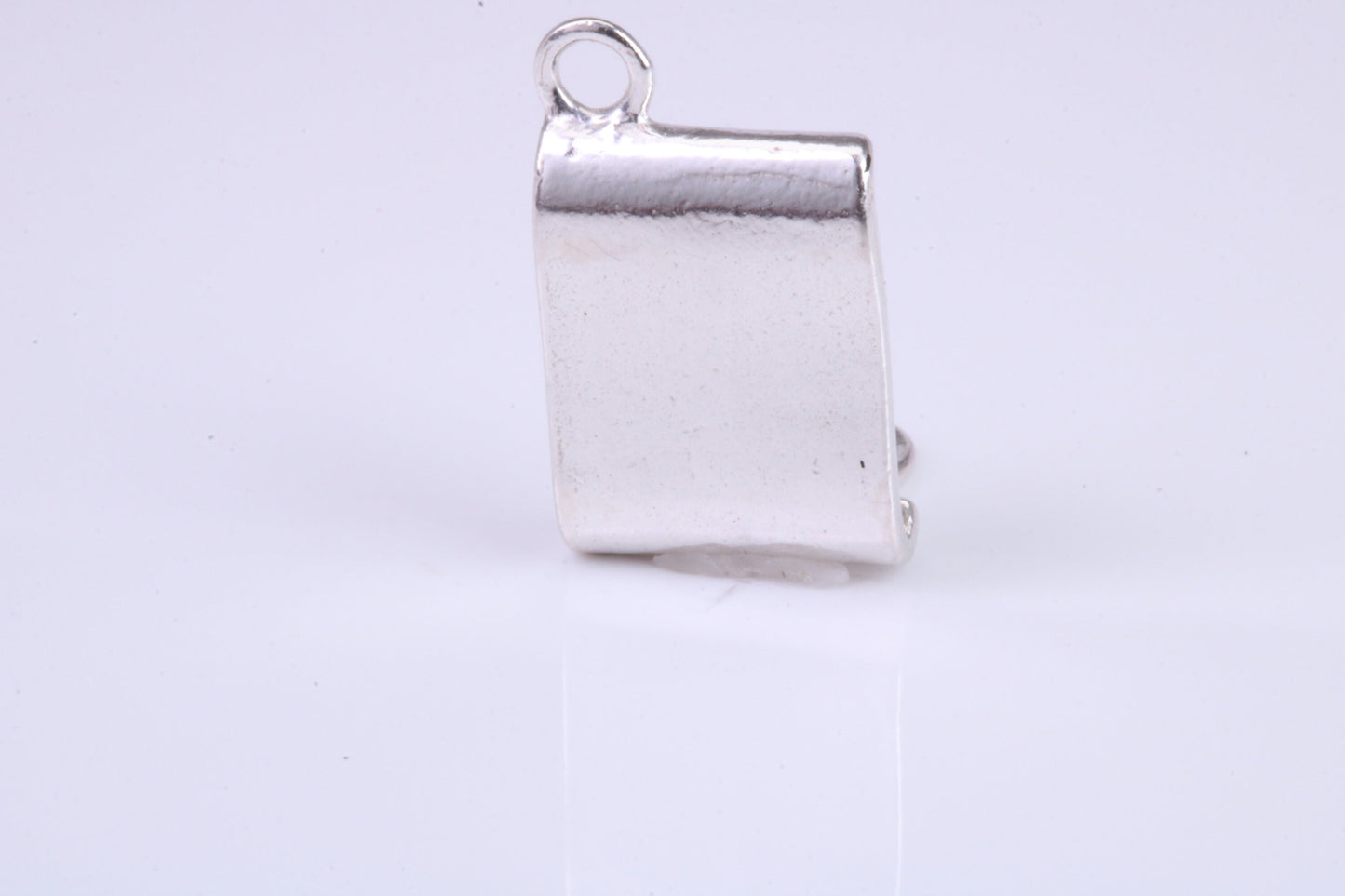 Diploma Charm, Graduation Cap Charm, Traditional Charm, Made from Solid 925 Grade Sterling Silver, Complete with Attachment Link