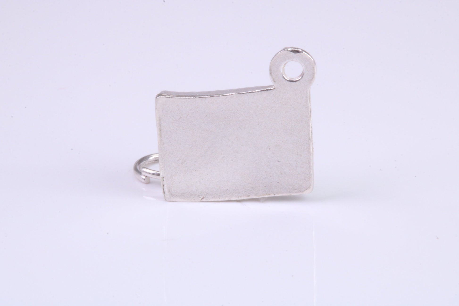 Birth Certificate Charm, Traditional Charm, Made from Solid 925 Grade Sterling Silver, Complete with Attachment Link