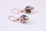 Vintage Look Dropper Earrings Made from 9ct Yellow Gold