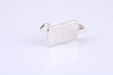 Egg Box Charm, Traditional Charm, Made from Solid 925 Grade Sterling Silver, Complete with Attachment Link