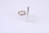 Egg Box Charm, Traditional Charm, Made from Solid 925 Grade Sterling Silver, Complete with Attachment Link