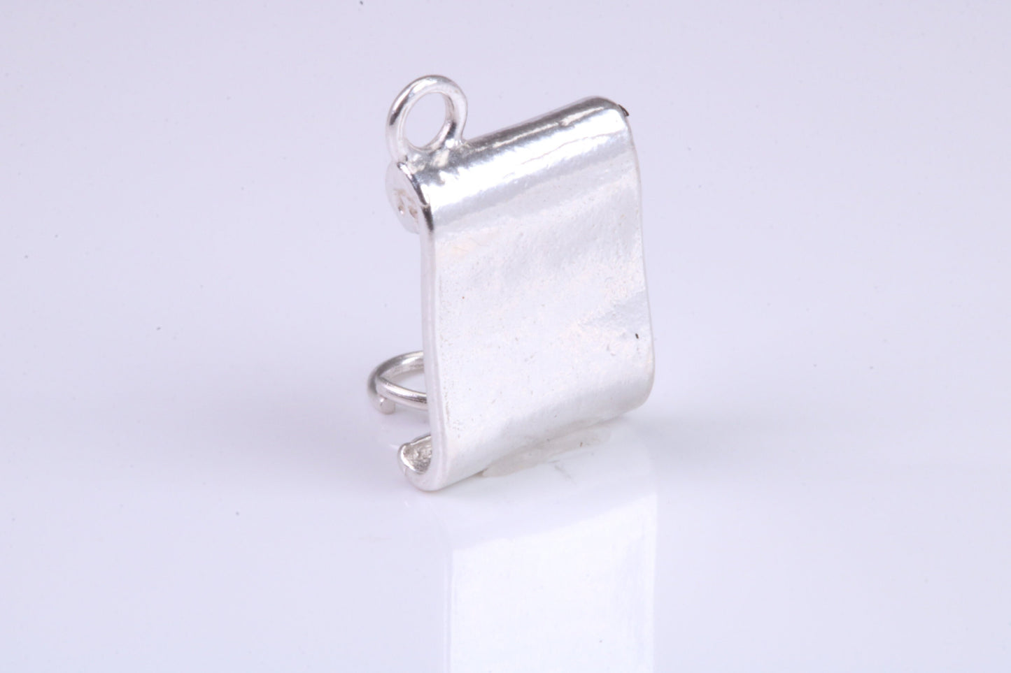 Diploma Charm, Graduation Cap Charm, Traditional Charm, Made from Solid 925 Grade Sterling Silver, Complete with Attachment Link