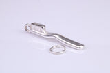 Tooth Brush Charm, Graduation Cap Charm, Traditional Charm, Made from Solid 925 Grade Sterling Silver, Complete with Attachment Link
