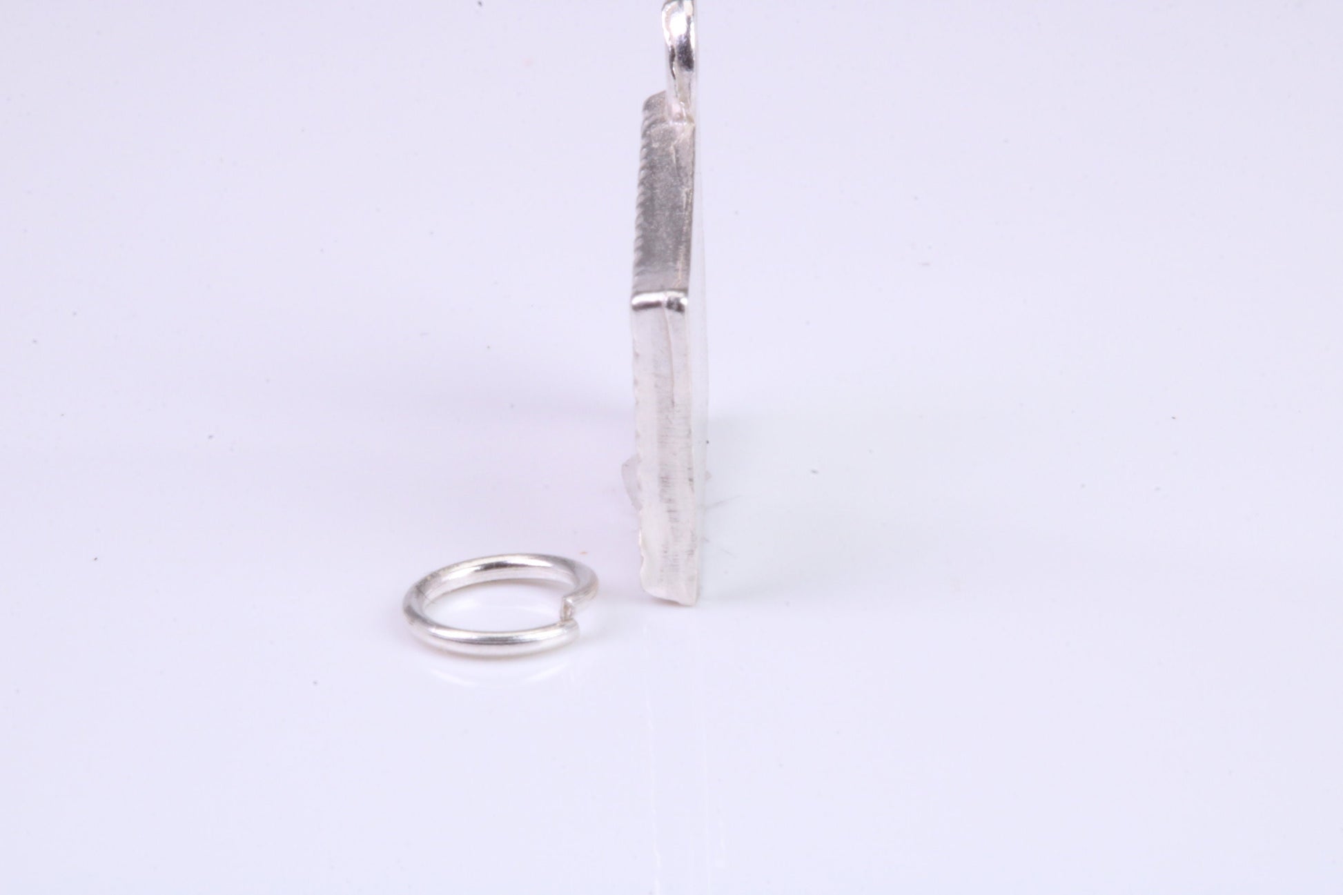 Birth Certificate Charm, Traditional Charm, Made from Solid 925 Grade Sterling Silver, Complete with Attachment Link