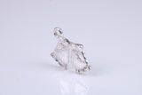 Shorts Charm, Traditional Charm, Made from Solid 925 Grade Sterling Silver, Complete with Attachment Link