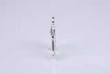 Shorts Charm, Traditional Charm, Made from Solid 925 Grade Sterling Silver, Complete with Attachment Link