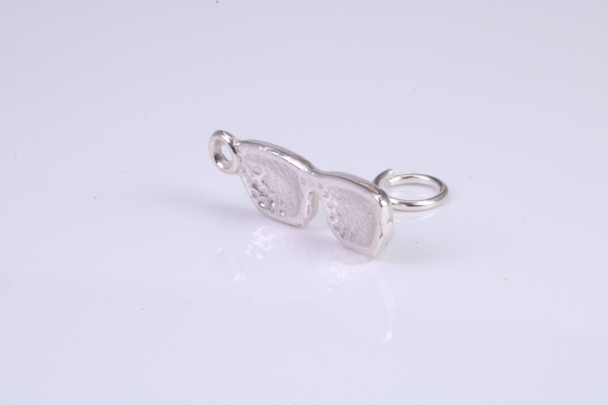 Sunglasses Charm, Traditional Charm, Made from Solid 925 Grade Sterling Silver, Complete with Attachment Link