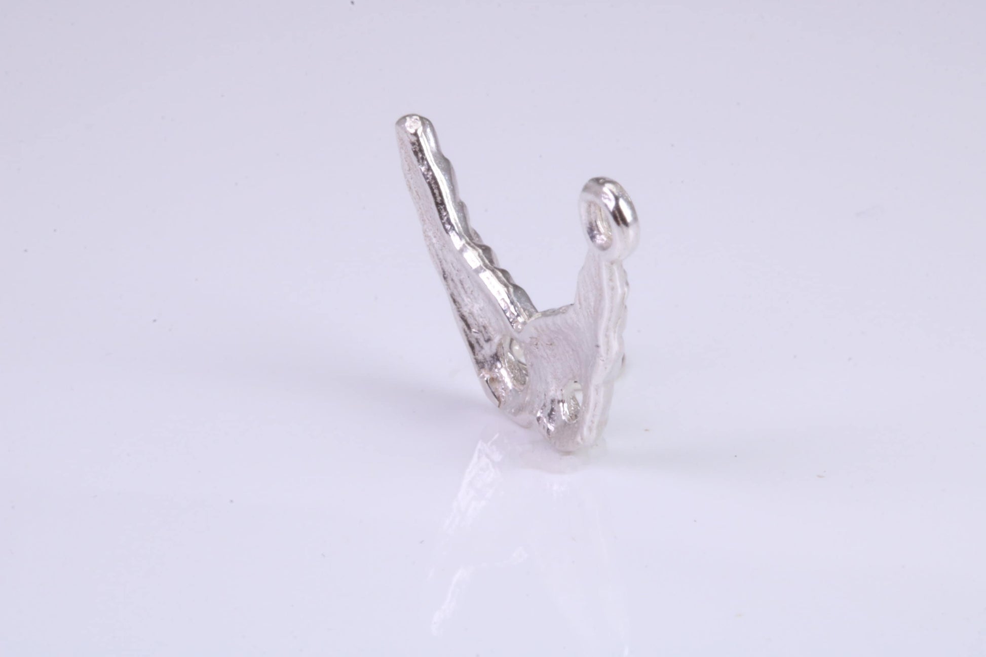 Pantomime Mask Charm, Traditional Charm, Made from Solid 925 Grade Sterling Silver, Complete with Attachment Link