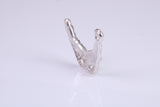 Pantomime Mask Charm, Traditional Charm, Made from Solid 925 Grade Sterling Silver, Complete with Attachment Link