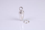 Acorn Charm, Traditional Charm, Made from Solid 925 Grade Sterling Silver, Complete with Attachment Link