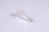 Cleaver Charm, Made from Solid Cast Silver