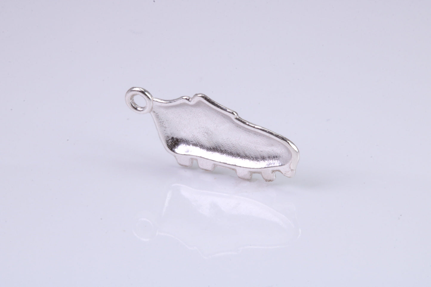 Soccer Boot Charm, Traditional Charm, Made from Solid 925 Grade Sterling Silver, Complete with Attachment Link