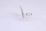 Soccer Boot Charm, Traditional Charm, Made from Solid 925 Grade Sterling Silver, Complete with Attachment Link