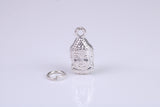 Buddha Charm, Made from Solid Cast Silver