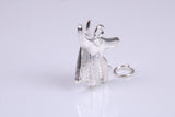 Egyptian Horus Charm, Made from Solid Cast Silver