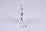 Egyptian Horus Charm, Made from Solid Cast Silver