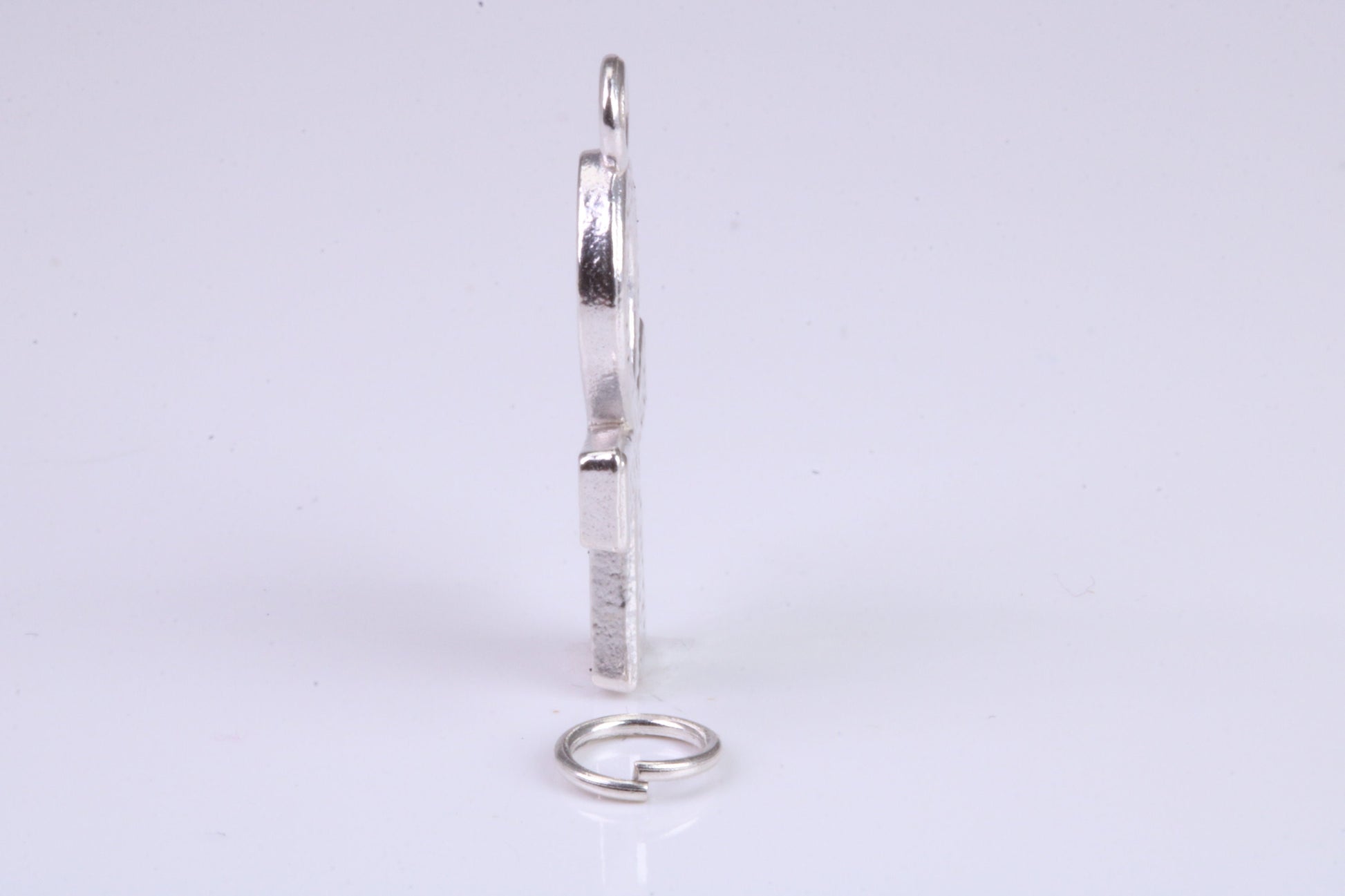 Ankh Cross Charm, Traditional Charm, Made from Solid 925 Grade Sterling Silver, Complete with Attachment Link