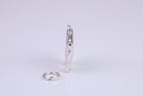 Sheep Charm, Traditional Charm, Made from Solid 925 Grade Sterling Silver, Complete with Attachment Link