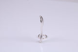 Spoon Charm, Traditional Charm, Made from Solid 925 Grade Sterling Silver, Complete with Attachment Link