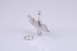 Seagull Charm, Made from Solid Cast Silver