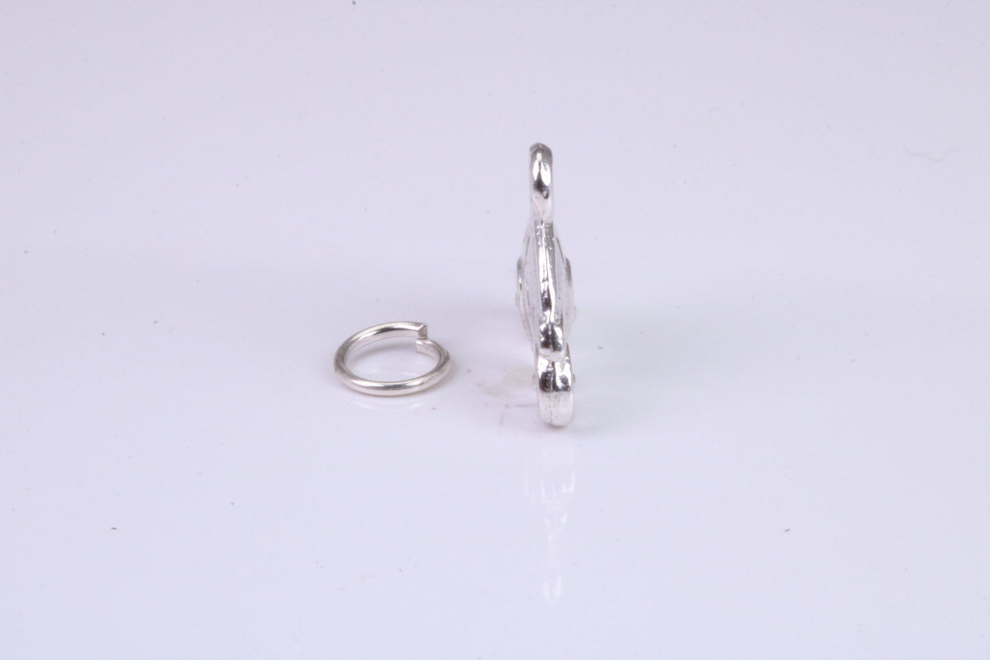 Princess Carriage Charm, Traditional Charm, Made from Solid 925 Grade Sterling Silver, Complete with Attachment Link