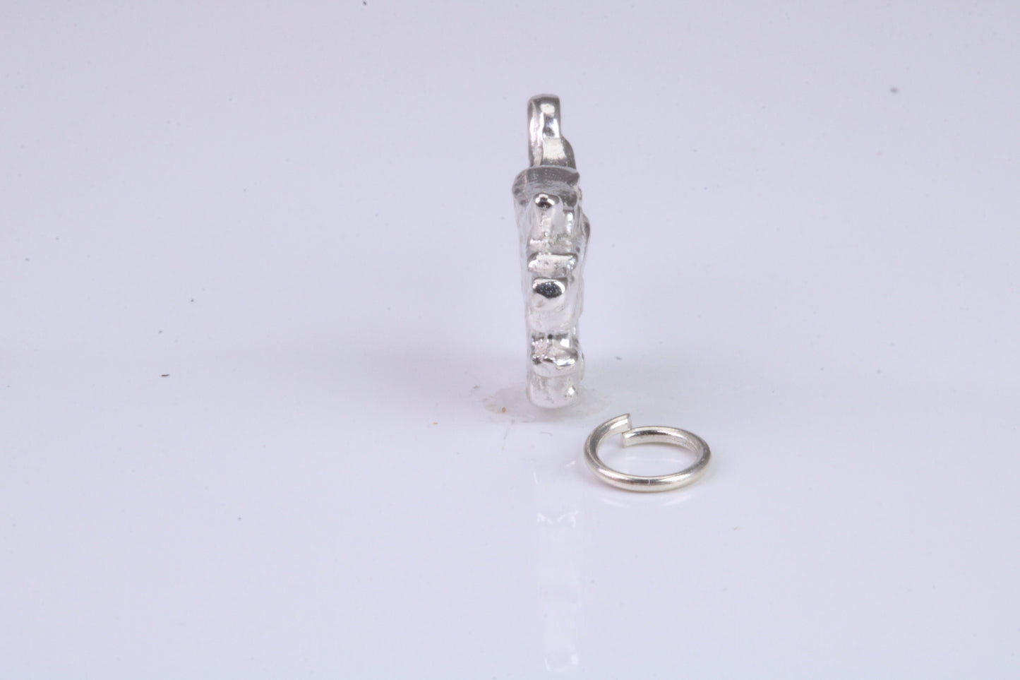 Horse Saddle charm, Traditional Charm, Made from Solid 925 Grade Sterling Silver, Complete with Attachment Link