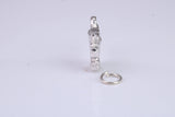 Horse Saddle charm, Traditional Charm, Made from Solid 925 Grade Sterling Silver, Complete with Attachment Link