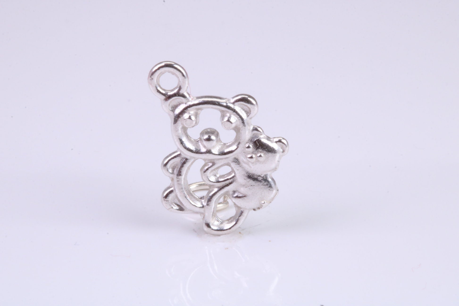 Koala Bear Charm, Traditional Charm, Made from Solid 925 Grade Sterling Silver, Complete with Attachment Link