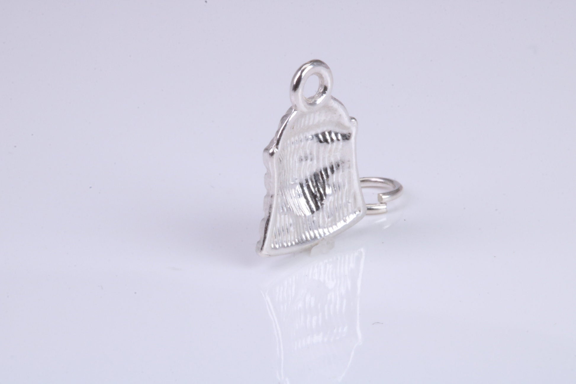 Pharaoh Charm, Traditional Charm, Made from Solid 925 Grade Sterling Silver, Complete with Attachment Link
