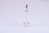 Paint Brush Charm, Traditional Charm, Made from Solid 925 Grade Sterling Silver, Complete with Attachment Link