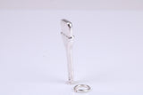 Paint Brush Charm, Traditional Charm, Made from Solid 925 Grade Sterling Silver, Complete with Attachment Link