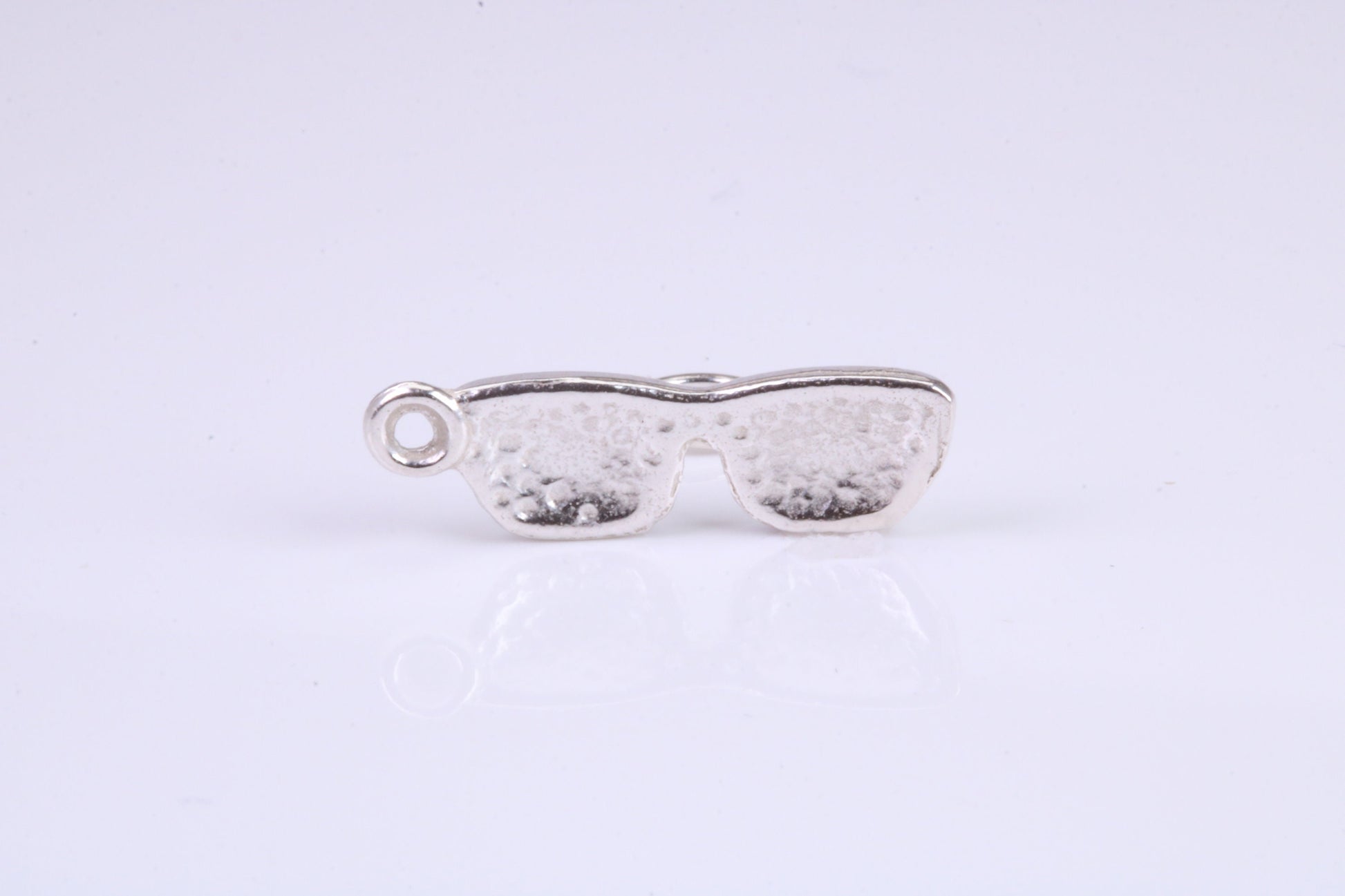 Sunglasses Charm, Traditional Charm, Made from Solid 925 Grade Sterling Silver, Complete with Attachment Link