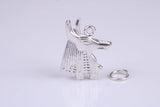 Egyptian Horus Charm, Made from Solid Cast Silver