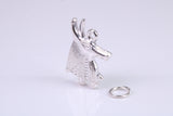 Egyptian Horus Charm, Made from Solid Cast Silver