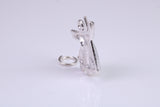 Egyptian Horus Charm, Made from Solid Cast Silver