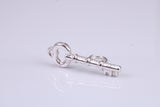 Key Charm, Made from Solid Cast Silver