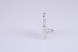Office Building Charm, Traditional Charm, Made from Solid 925 Grade Sterling Silver, Complete with Attachment Link