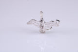 Seagull Charm, Traditional Charm, Made from Solid 925 Grade Sterling Silver, Complete with Attachment Link