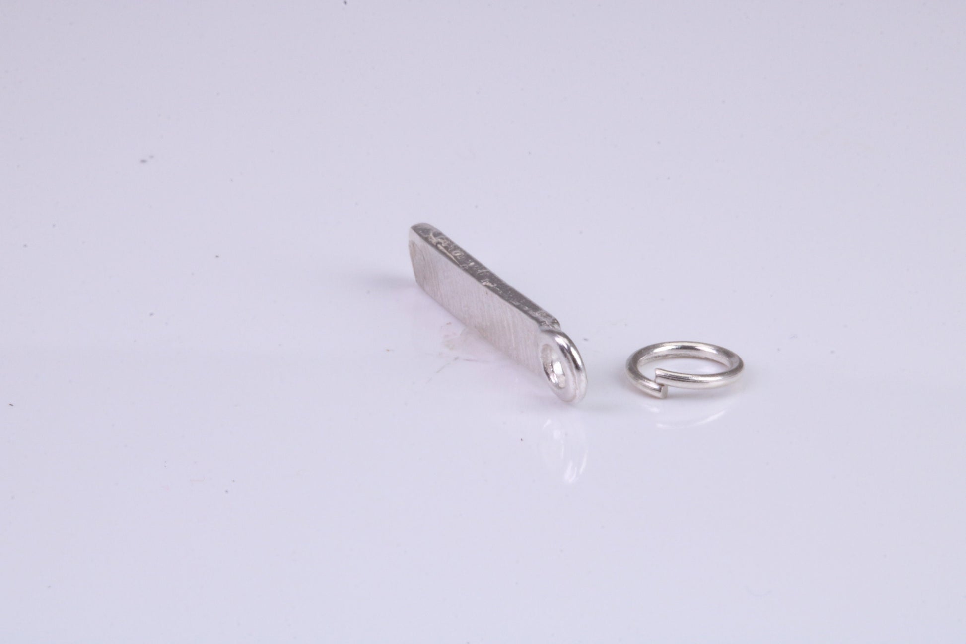 Butter Charm, Traditional Charm, Made from Solid 925 Grade Sterling Silver, Complete with Attachment Link