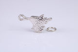 Horse Saddle charm, Traditional Charm, Made from Solid 925 Grade Sterling Silver, Complete with Attachment Link