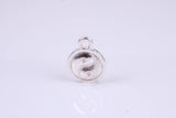 Ying and Yang Charm, Traditional Charm, Made from Solid 925 Grade Sterling Silver, Complete with Attachment Link