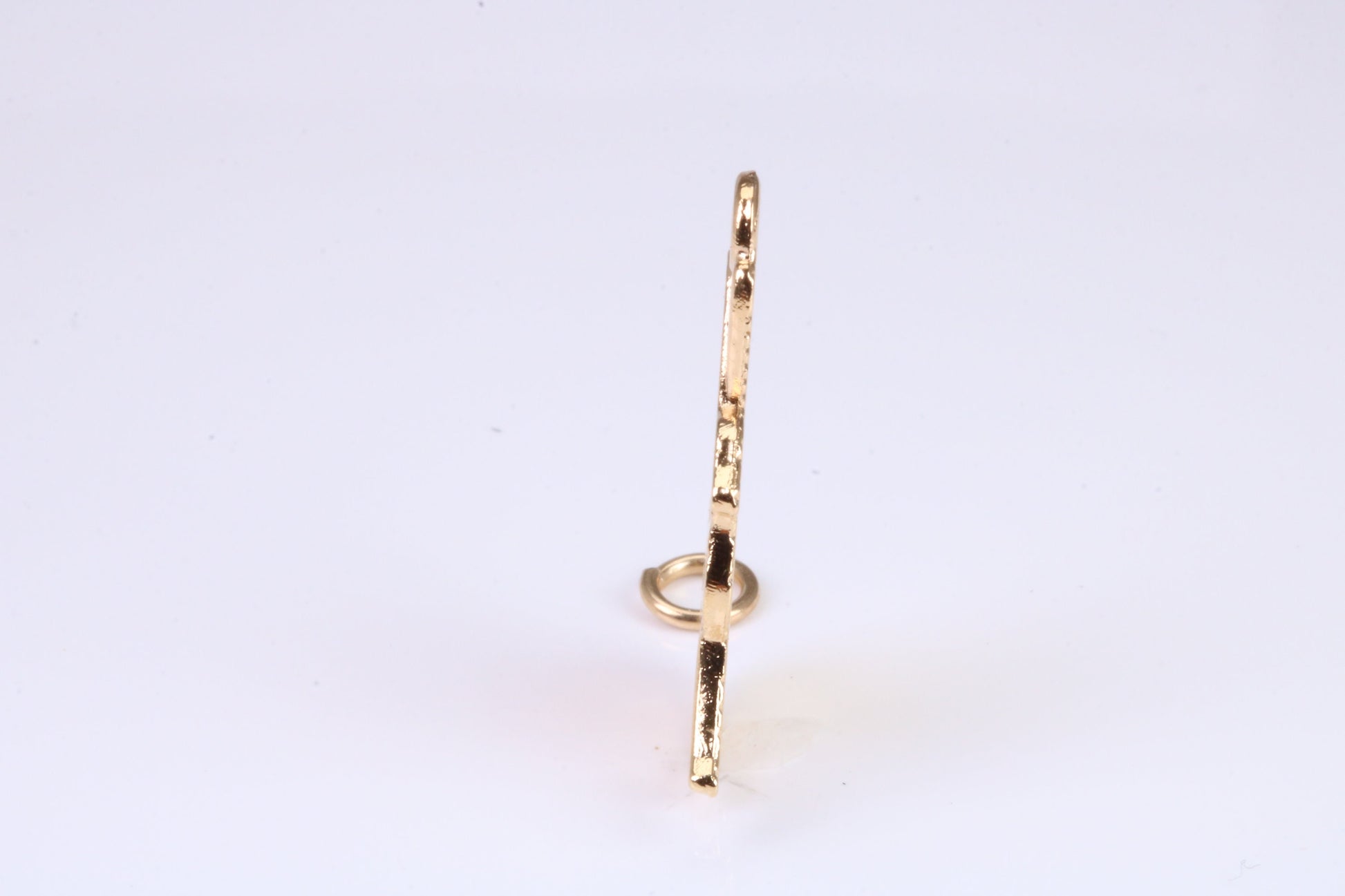 Hare Charm, Traditional Charm, Made from Solid Yellow Gold, British Hallmarked, Complete with Attachment Link