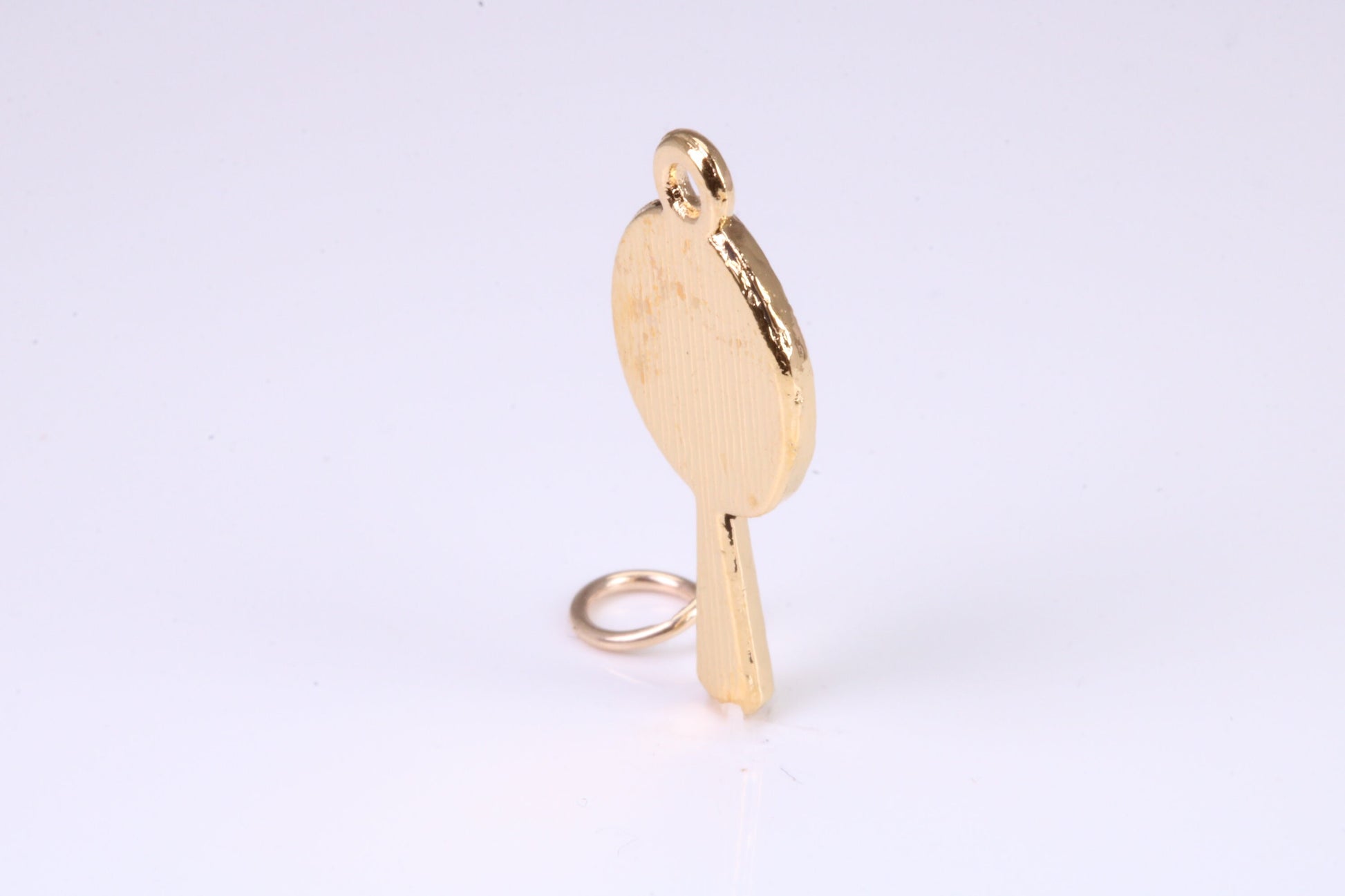 Spiral of Life Charm, Traditional Charm, Made from Solid Yellow Gold, British Hallmarked, Complete with Attachment Link