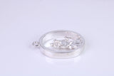 Oval Christopher, Chunky and Made From Solid Cast Silver