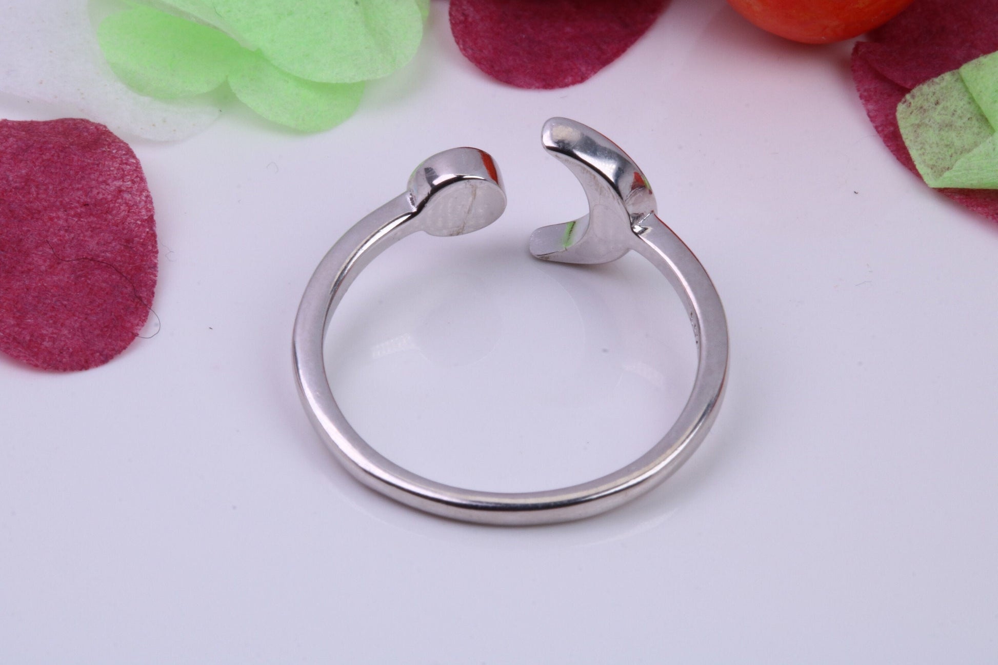 White Opal set Ring, Made From Solid Sterling Silver